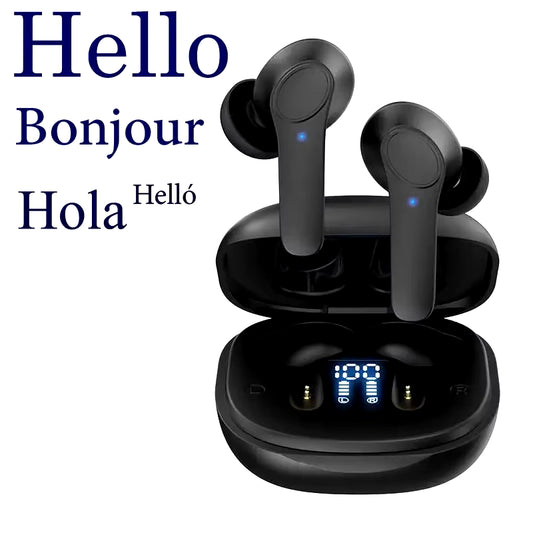 Intelligent Translate Earbuds 144 Languages Real Time AI Voice Translator 98% Accuracy Support Online Offline 4 Translation Mode