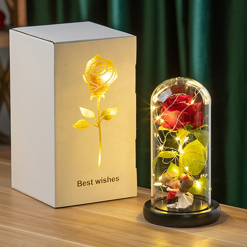 The Classic Rose Night Light & Speaker